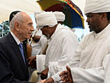 Церемония в память о репатриантах из Эфиопии, погибших по пути в Израиль. 28 мая 2014 года