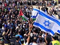 Марш с флагами в Иерусалиме: столкновения между арабами и евреями