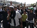 Активисты ХАМАС и Исламского движения около Львиных ворот в Иерусалиме (архив)