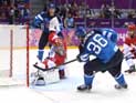 Хоккей: финны победили сборную России в матче "Шведских игр"