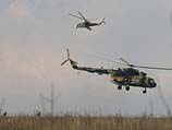 Вертолеты украинской армии в Донецкой области. Апрель 2014 года