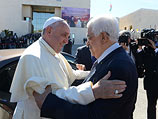 Папа Римский Франциск и Махмуд Аббас. Вифлеем, 25 мая 2014 года