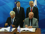 Подписание соглашения. Иерусалим, 8 июня 2014 года