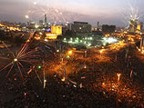 Каир. Площадь Тахрир вечером 8 июня 2014 года