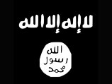 Флаг группировки "Исламское государство Ирака и Леванта" (