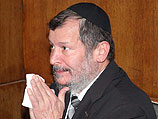 Ури Луполянски в зале окружного суда Тель-Авива 29 апреля 2014 года
