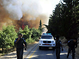Пожар в Иерусалиме. 25 июня 2014 года