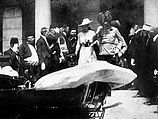 Эрцгерцог Франц-Фердинанд и его супруга София за некоторое время до убийства. Сараево, 28.06.1914