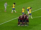 Сенсация чемпионата мира: в первом тайме полуфинала немцы забили бразильцам пять мячей