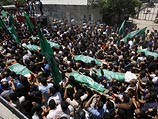 Похороны боевиков ХАМАС в Газе. Июль 2014 года