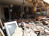 Дом в Беэр-Шеве, разрушенный ракетой. 12.11.2014