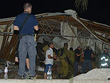 Последствия обстрела из Ливана в ночь на 12 июля 2014