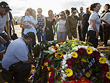 Похороны Дрора Ханина 16 июля 2014 года