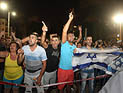 Около "Кирии" проходит демонстрация в поддержку операции в секторе Газы