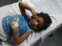 Боевики ХАМАС обстреливают полевой госпиталь, разбитый Израилем для жителей Газы