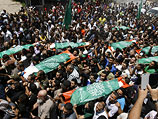 Похороны боевиков ХАМАС