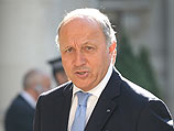 Министр иностранных дел Франции Лоран Фабиус 