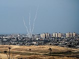 Пуск ракет из сектора Газы. 20 августа 2014 г.