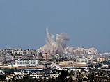 Удар ЦАХАЛа по сектору Газы. 20 августа 2014 г.