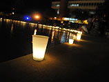 Траурная церемония в память о Стивене Сотлоффе в кампусе Университета Центральной Флориды. 3 сентября 2014 года