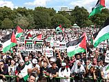   Антиизраильский митинг в Лондоне 9 августа 2014 года