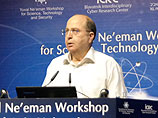 Моше Яалон на Международной конференции по компьютерной безопасности в Тель-Авивском университете. 15 сентября 2014 года