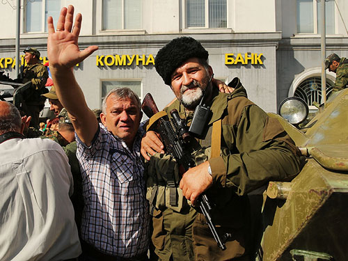 Луганск. 14 сентября 2014 года