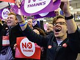 Окончательные итоги референдума в Шотландии: 55,3% предпочли Великобританию