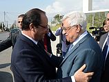 Президент Франции Франсуа Олланд и председатель ПНА  Махмуд Аббас (иллюстрация)