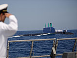 Прибытие подлодки класса "Дельфин" в Израиль. 21 сентября 2014 года