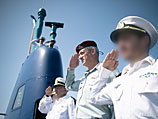 Прибытие подлодки класса "Дельфин" в Израиль. 21 сентября 2014 года