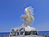 Запуск ракет Tomahawk с кораблей ВМФ США