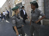 Полицейский патруль в Иерусалиме. 23 сентября 2014 года