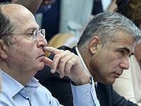 Министр обороны Моше Яалон и министр финансов Яир Лапид