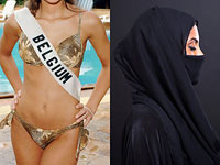Финалистка конкурса "Мисс Бельгия" приняла ислам, отказавшись от алкоголя и бикини