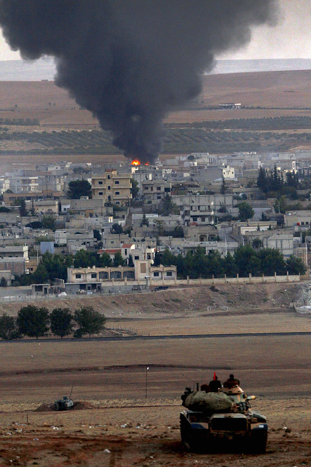 Кобани. 9 октября 2014 года