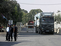 Израиль направил в Газу 150 грузовиков со стройматериалами
