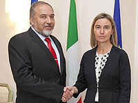 Либерман провел переговоры с министром иностранных дел Италии