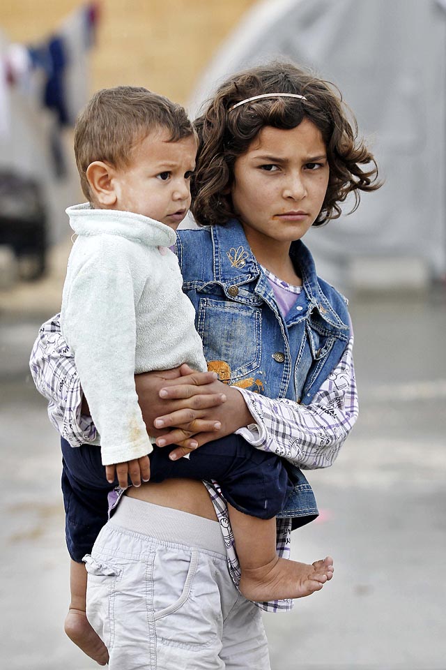 Курдские беженцы в Турции