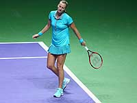 Итоговый турнир WTA: Мария Шарапова проиграла Петре Квитовой