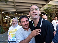Моти Хасин у окружного суда Тель-Авива 10 сентября 2014 года 