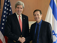 Джон Керри и Ицхак Герцог. Тель-Авив, январь 2014 года