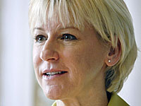 Министр иностранных дел Швеции Маргот Вальстром