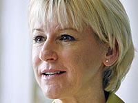 Министр иностранных дел Швеции Маргот Вальстром 