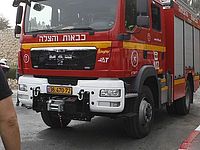 Пожар в Хайфе, один человек погиб