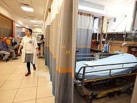 В больницу Нагарии доставлен раненый сирийский подросток 