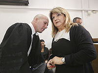  Шула Закен в Иерусалимском суде. 3 ноября 2014 года