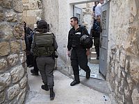 Полицейские в Восточном Иерусалиме