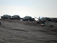 Войска "Першемега" возле Кобани