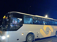 В Негеве подвергся "каменной атаке" автобус компании "Метрополин": ранен пассажир